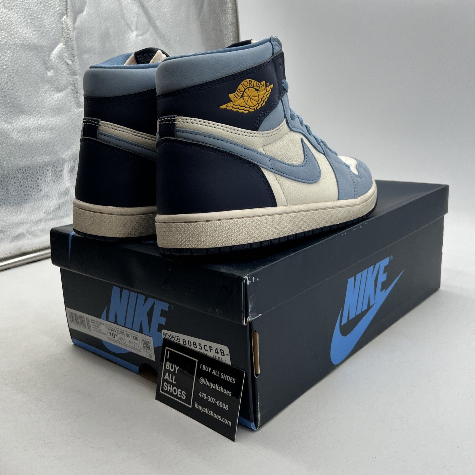 Size 10.5 - Air Jordan 1 Retro High OG First in Flight W (FD2596-400)