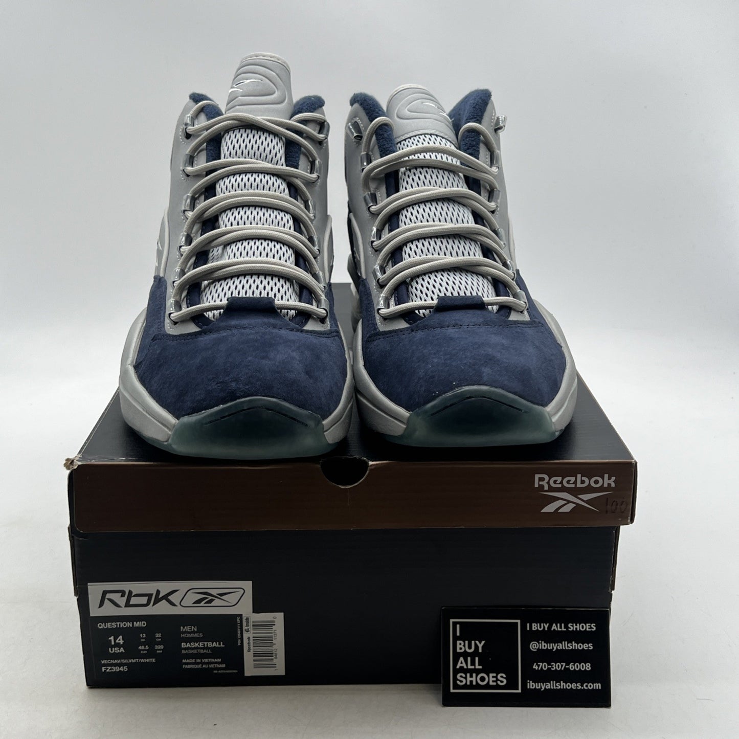 Size 14 - Reebok Question Mid Dallas Cowboys (FZ3945)