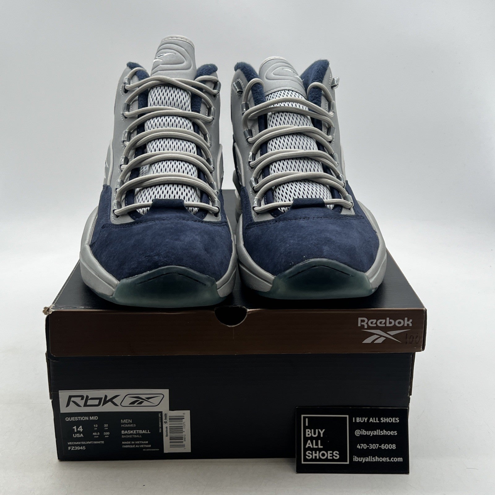 Size 14 - Reebok Question Mid Dallas Cowboys (FZ3945)