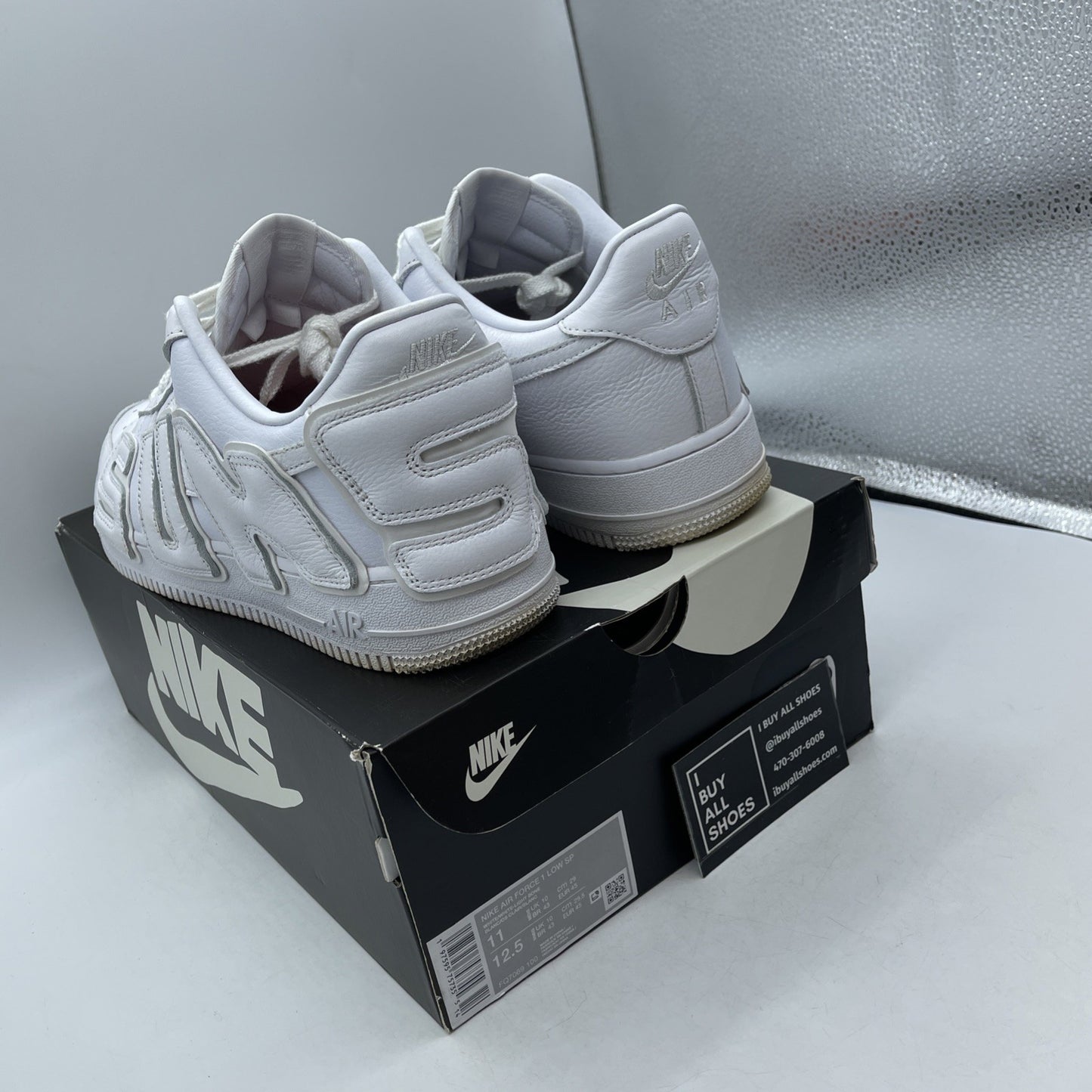 Size 11 - Nike Cactus Plant Flea Market x Air Force 1 Premium 2024 Low White
