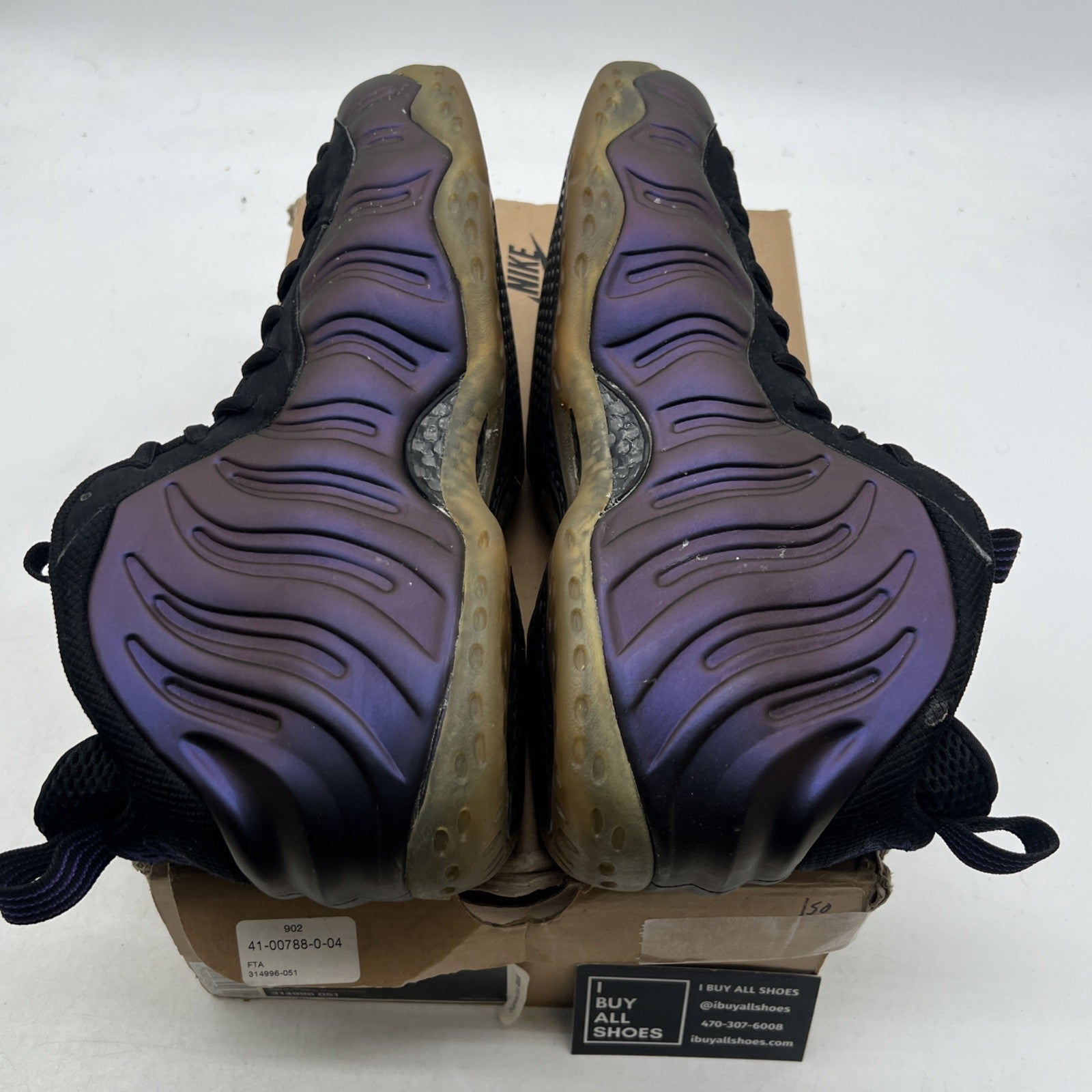 Size 11.5 - Nike Air Foamposite One 2010 Eggplant (314996-051)
