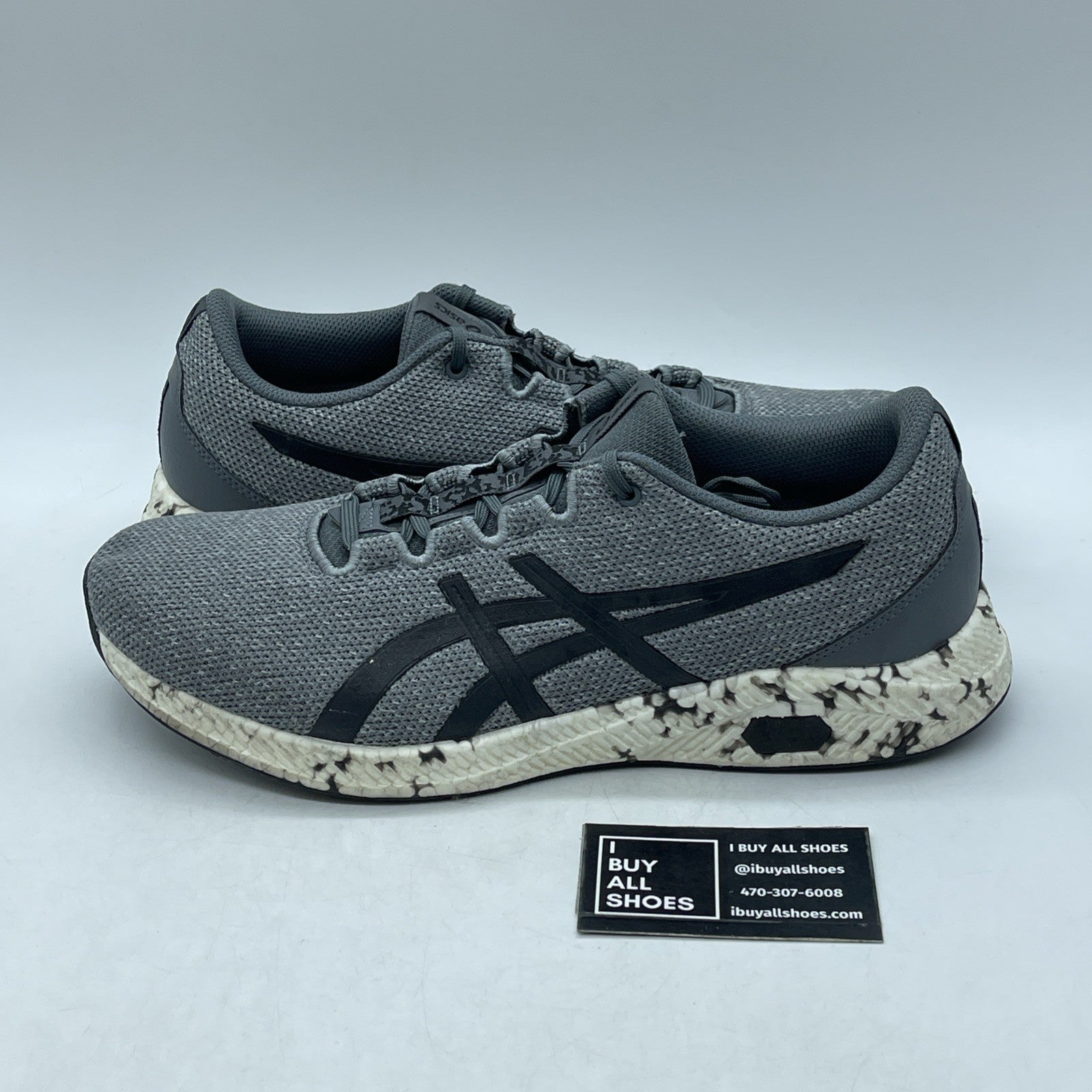 Size 11.5 - Asics Hyper Gel Yu Steel Grey (1021A065)
