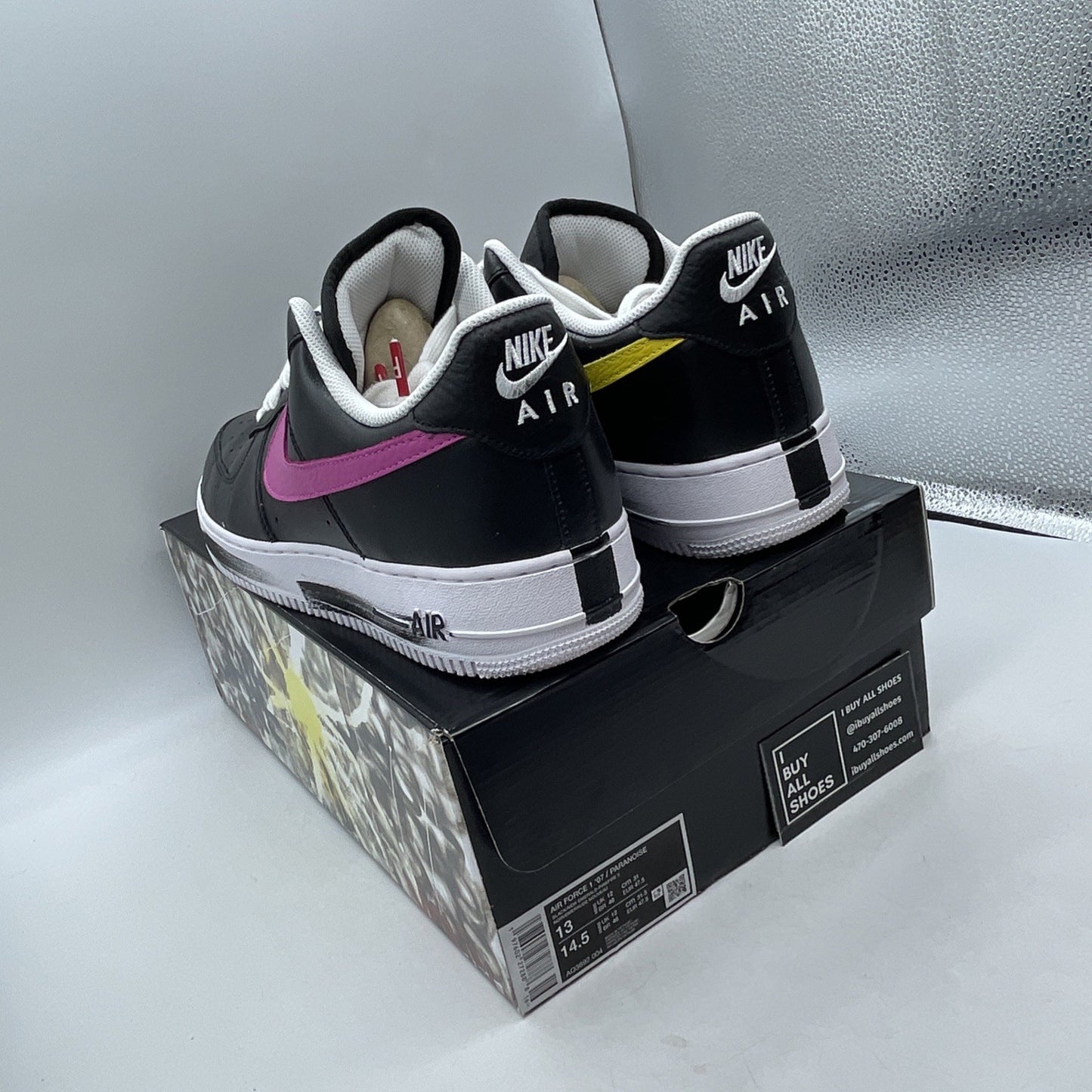 Size 13 - Nike G-Dragon x Air Force 1 '07 Para-Noise 3.0 (AQ3692-004)