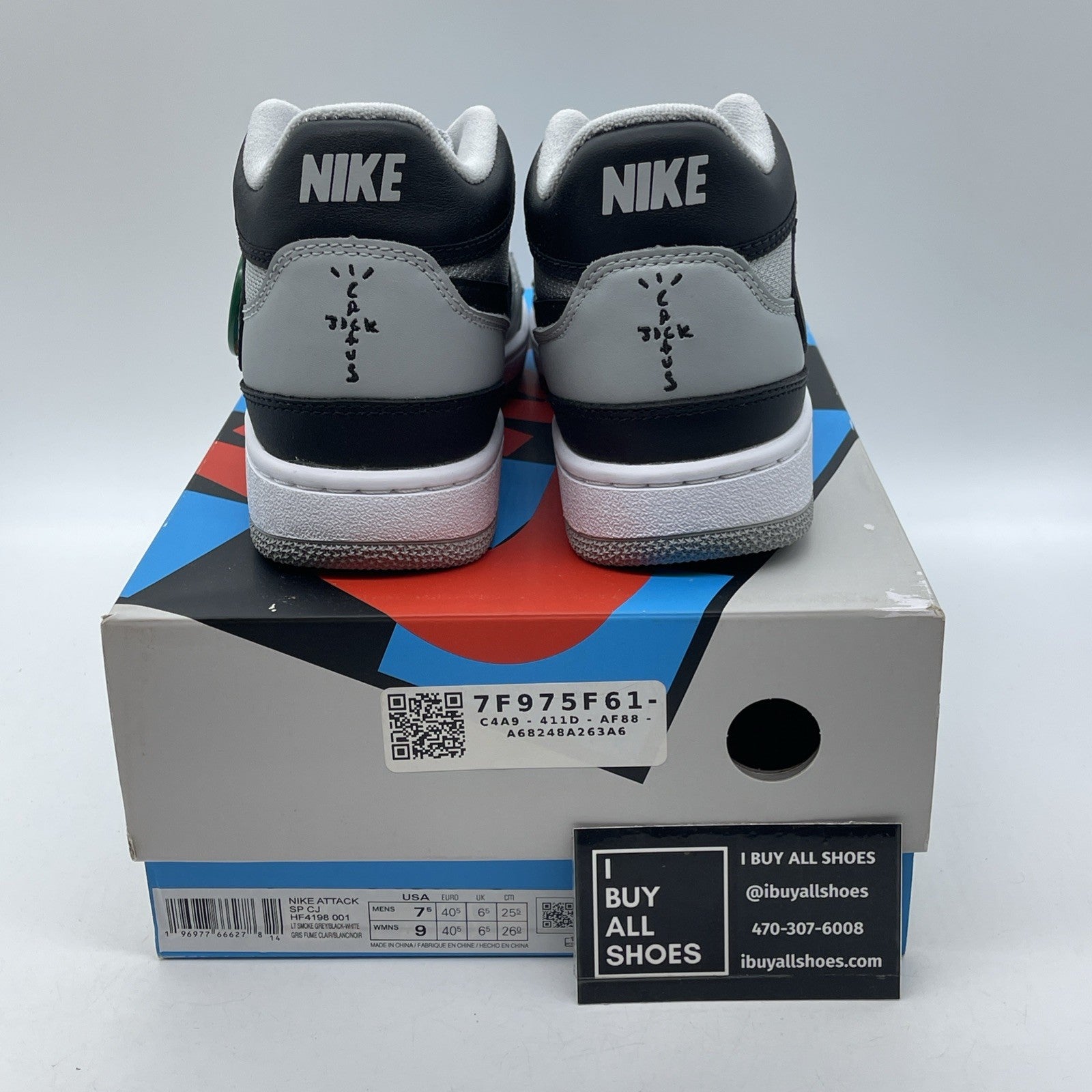 Size 7.5 - Nike Travis Scott x Mac Attack SP Cactus Mac Leather (HF4198-001)
