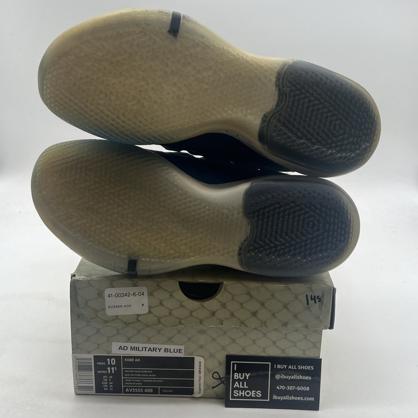 Size 10 - Nike Kobe A.D. 2018 Military Blue (AV3555-400)
