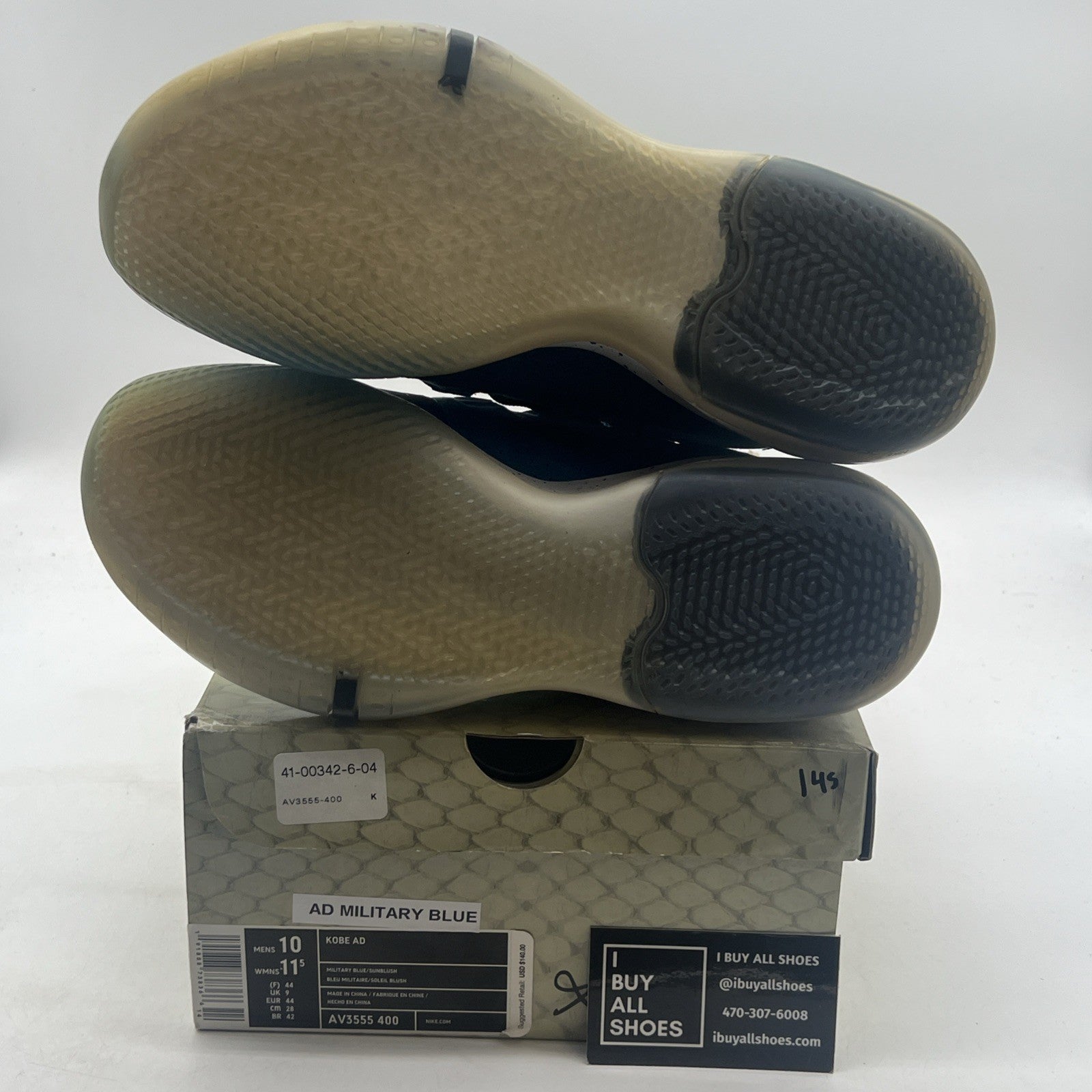 Size 10 - Nike Kobe A.D. 2018 Military Blue (AV3555-400)