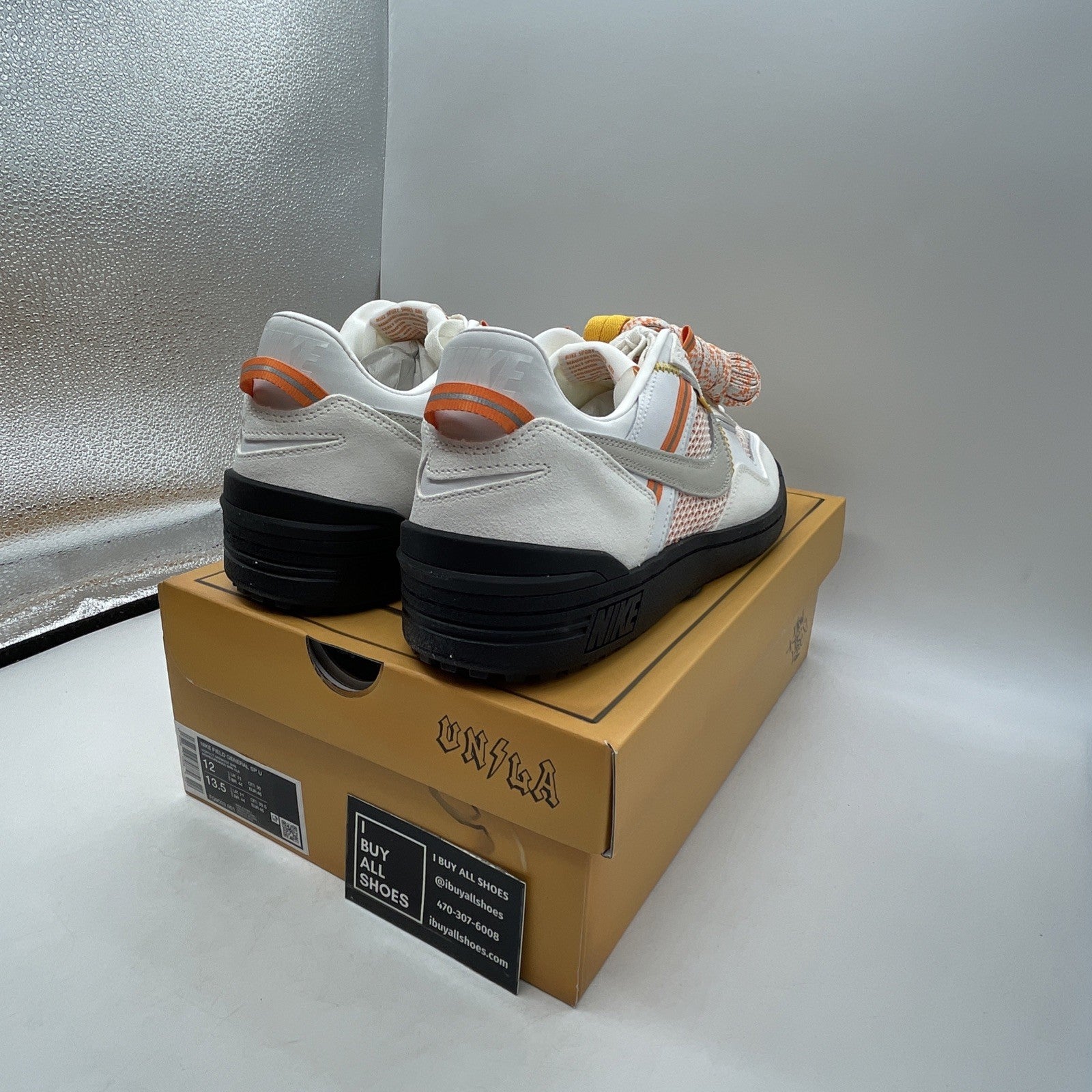 Size 12 - Union LA x Nike Field General Ivory (FQ9003-001)