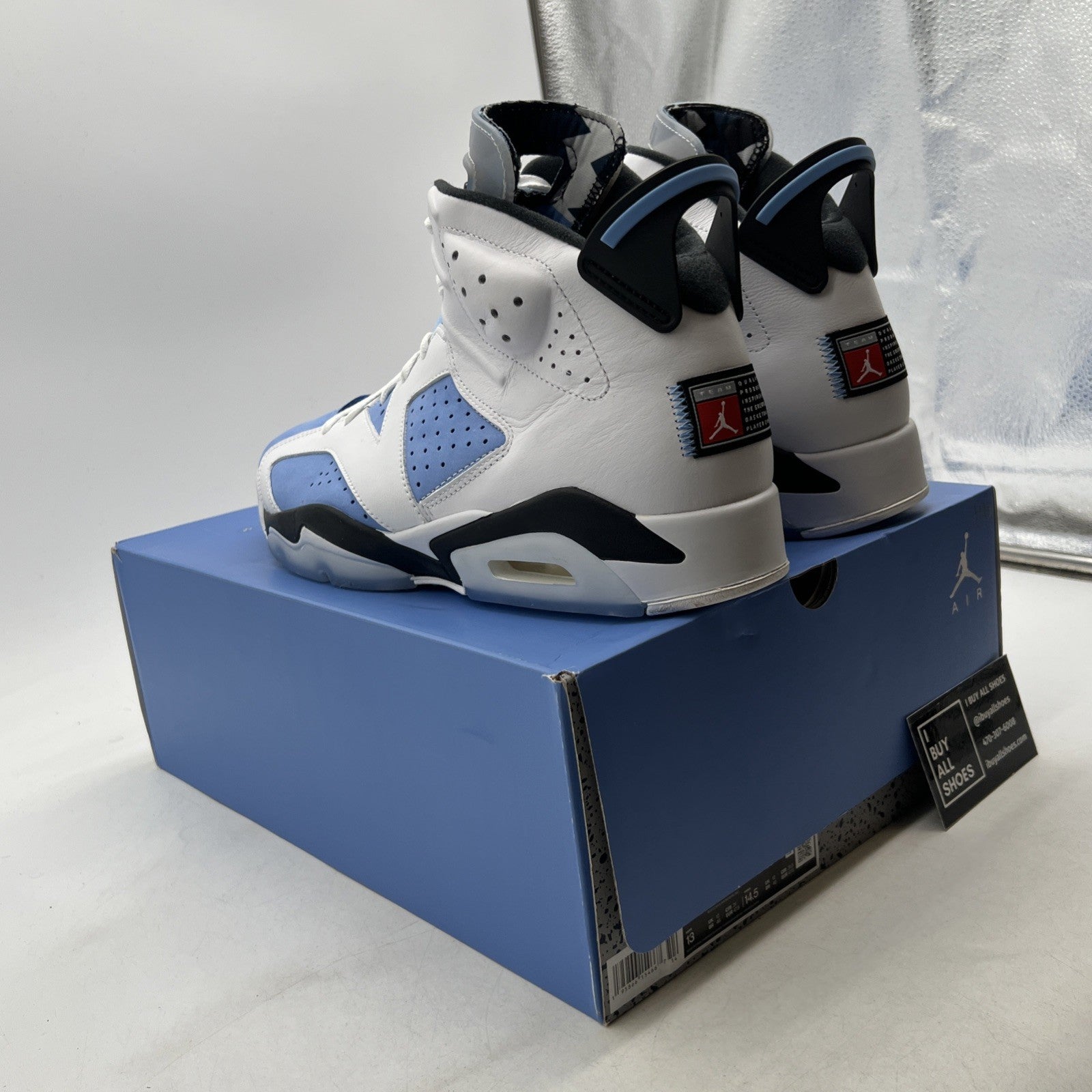 Size 13 - Air Jordan 6 Retro Mid UNC Home (CT8529-410)