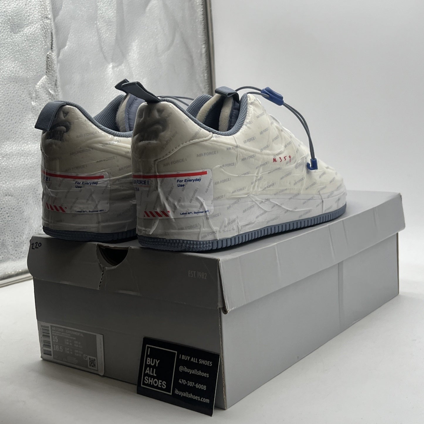 Size 15 - Nike USPS x Air Force 1 Experimental Low Postal Service (CZ1528-100)