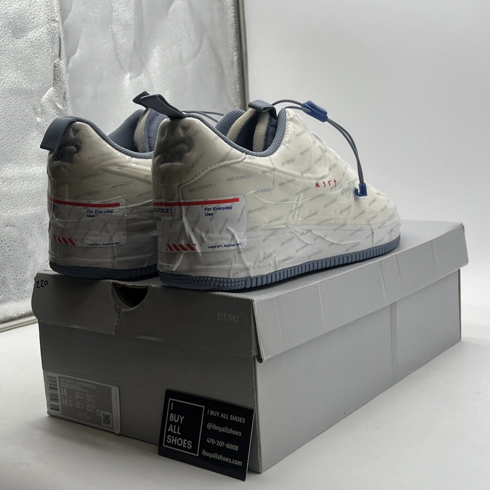 Size 15 - Nike USPS x Air Force 1 Experimental Low Postal Service (CZ1528-100)
