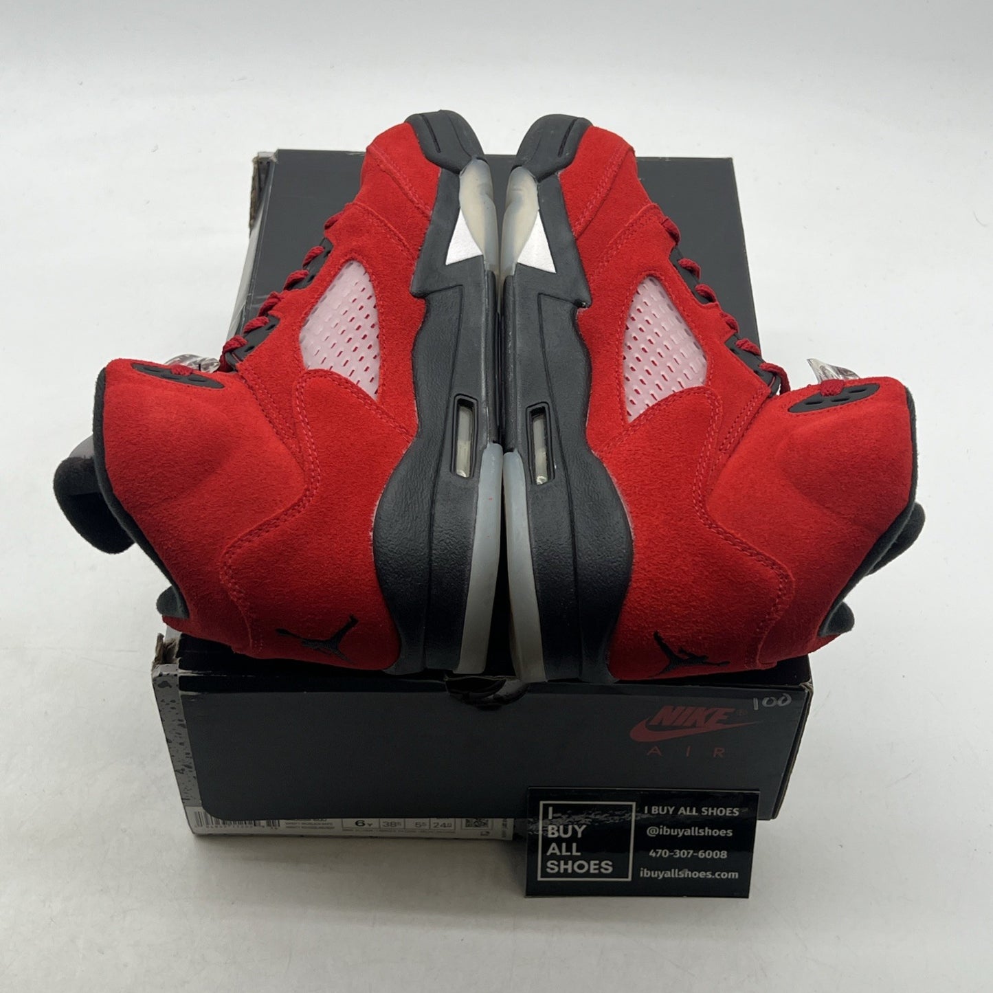 Size 6Y - Air Jordan 5 Retro Mid Raging Bull (440888-600)