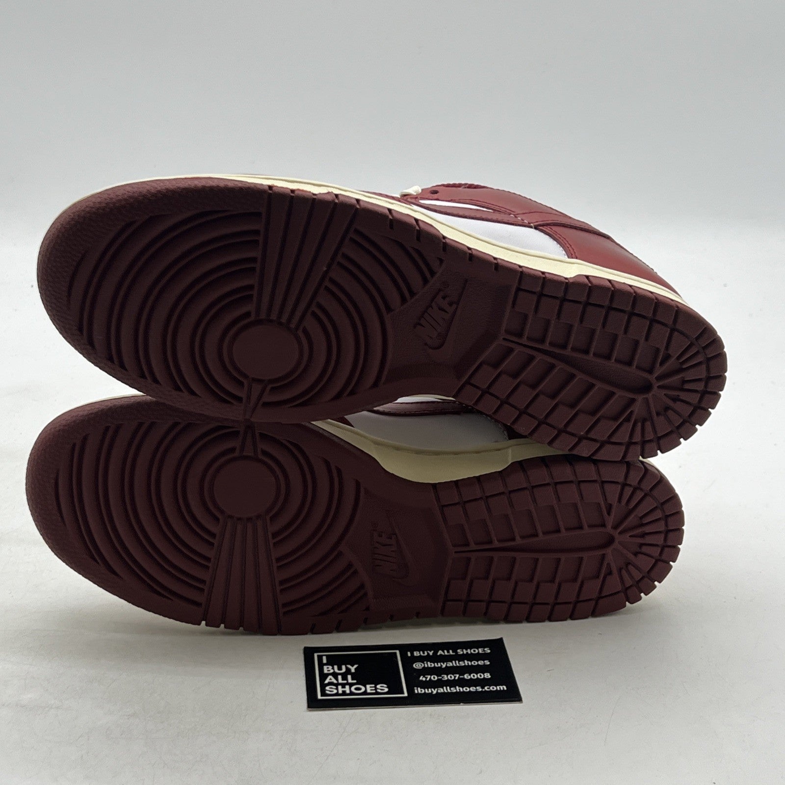 Size 11W- Dunk Low PRM Team Red White Leather (FJ4555-100)
