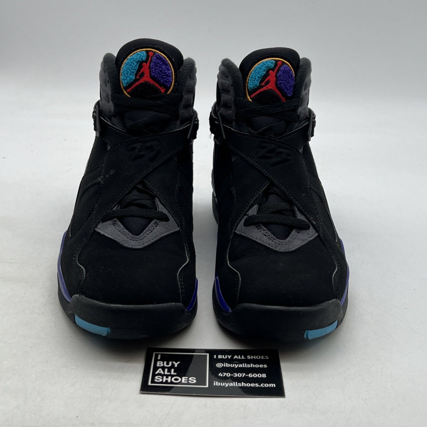 Size 9 - Air Jordan 8 Retro Aqua 2015 (305381-025)