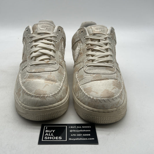 Size 11.5 - Nike Air Force 1 '07 PRM 3 Pale Ivory (AT4144-100)