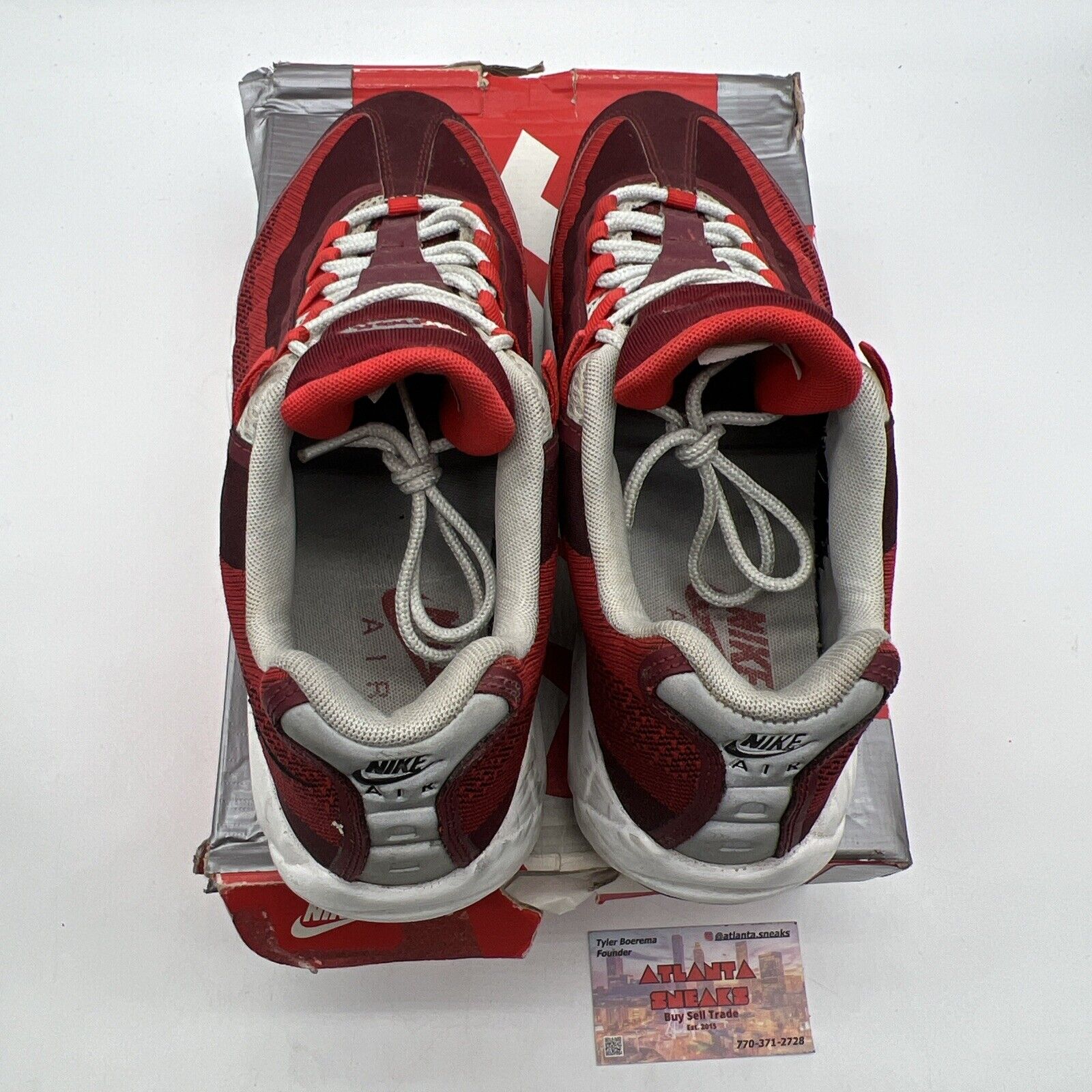 Size 11 - Nike Air Max 95 JCRD University Red White Black (644793-600)