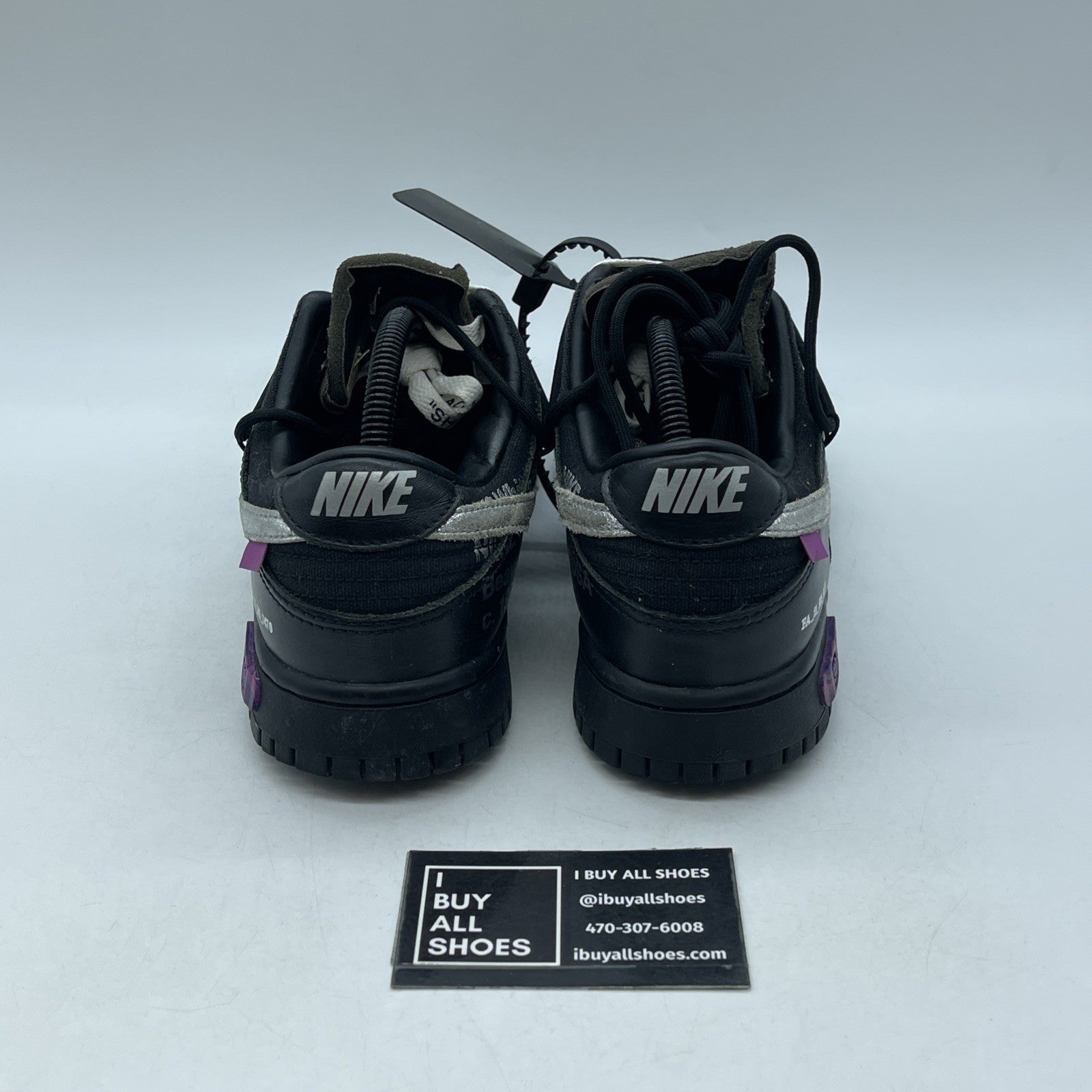 Size 8.5 - Off-White x Nike Dunk Low Lot 50 of 50 (DM1602-001)