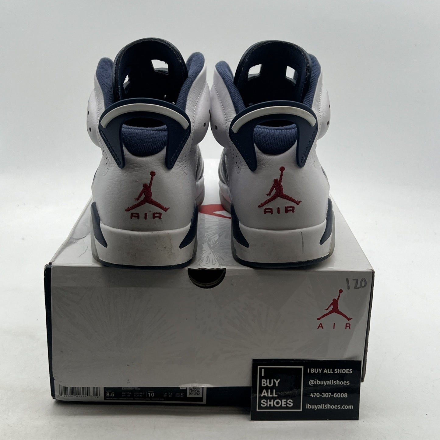 Size 8.5 - Air Jordan 6 Retro 2024 Olympic (CT8529-164)