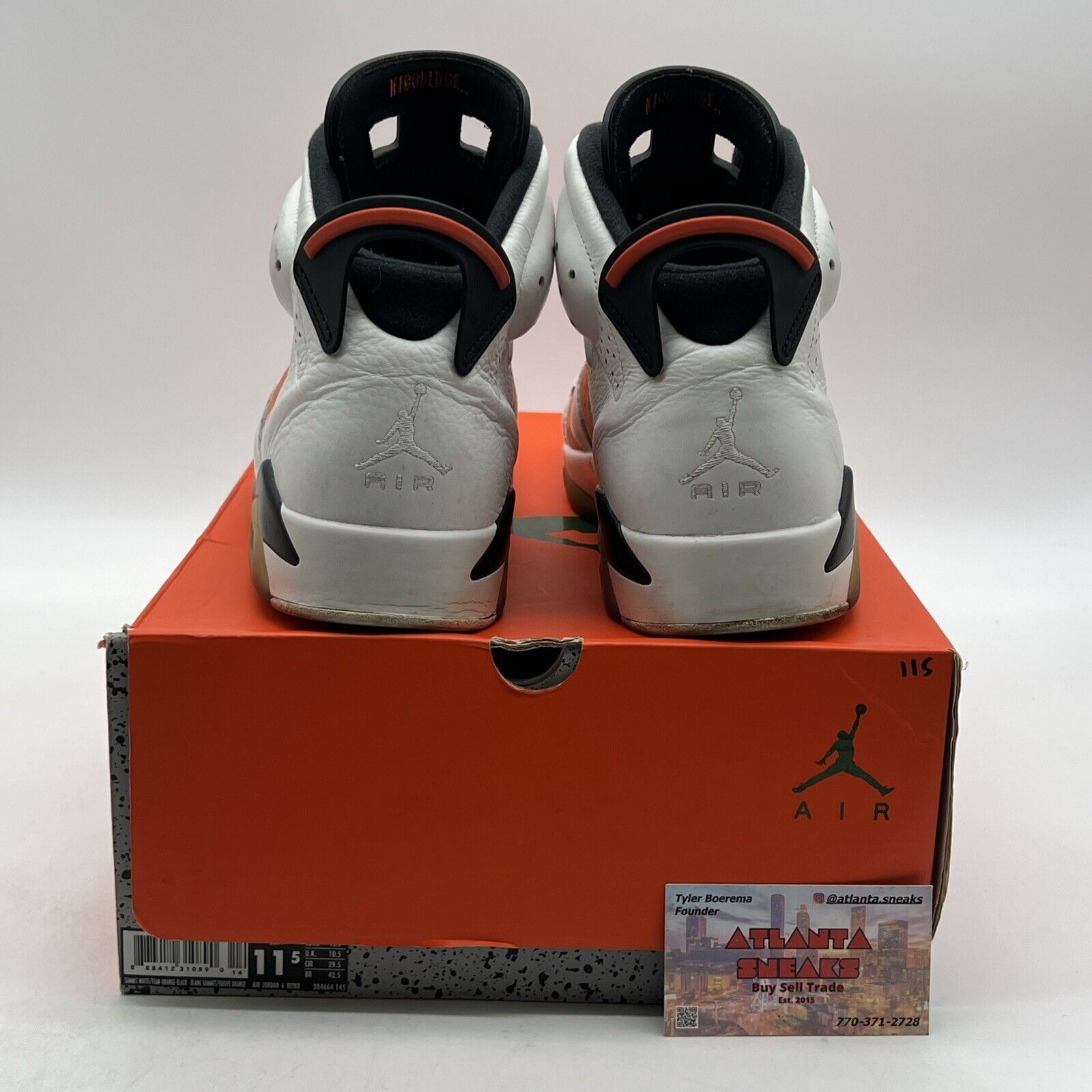 Size 11.5 - Air Jordan 6 Retro Gatorade (384664-145)
