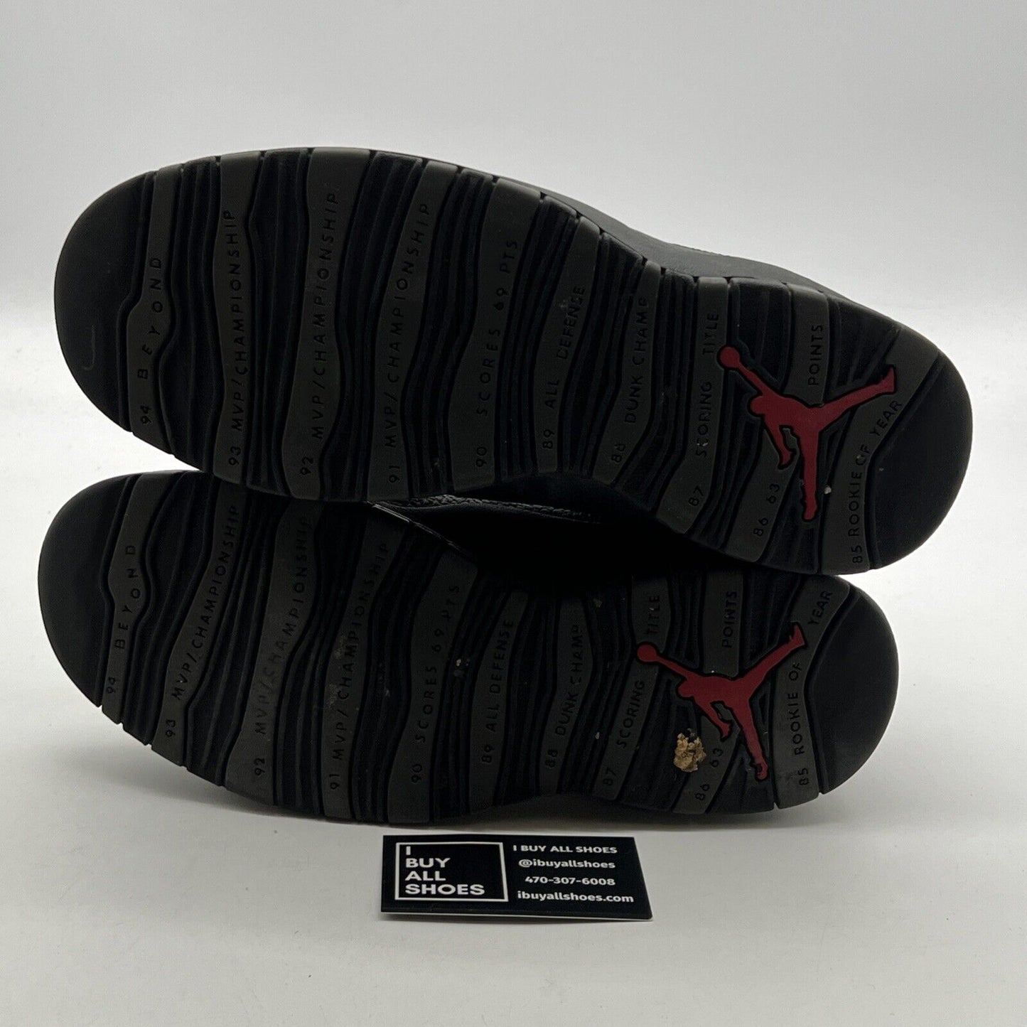 Size 11.5 - Air Jordan 10 Retro 2018 Shadow (310805-002)