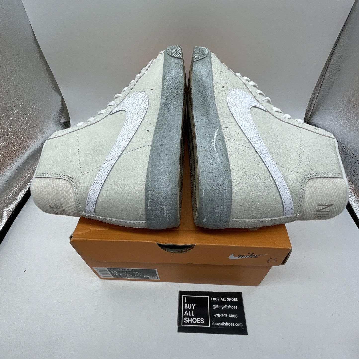 Size 13 - Nike Blazer '77 EMB Mid All-Star - Salt Flats (DV0797-100)