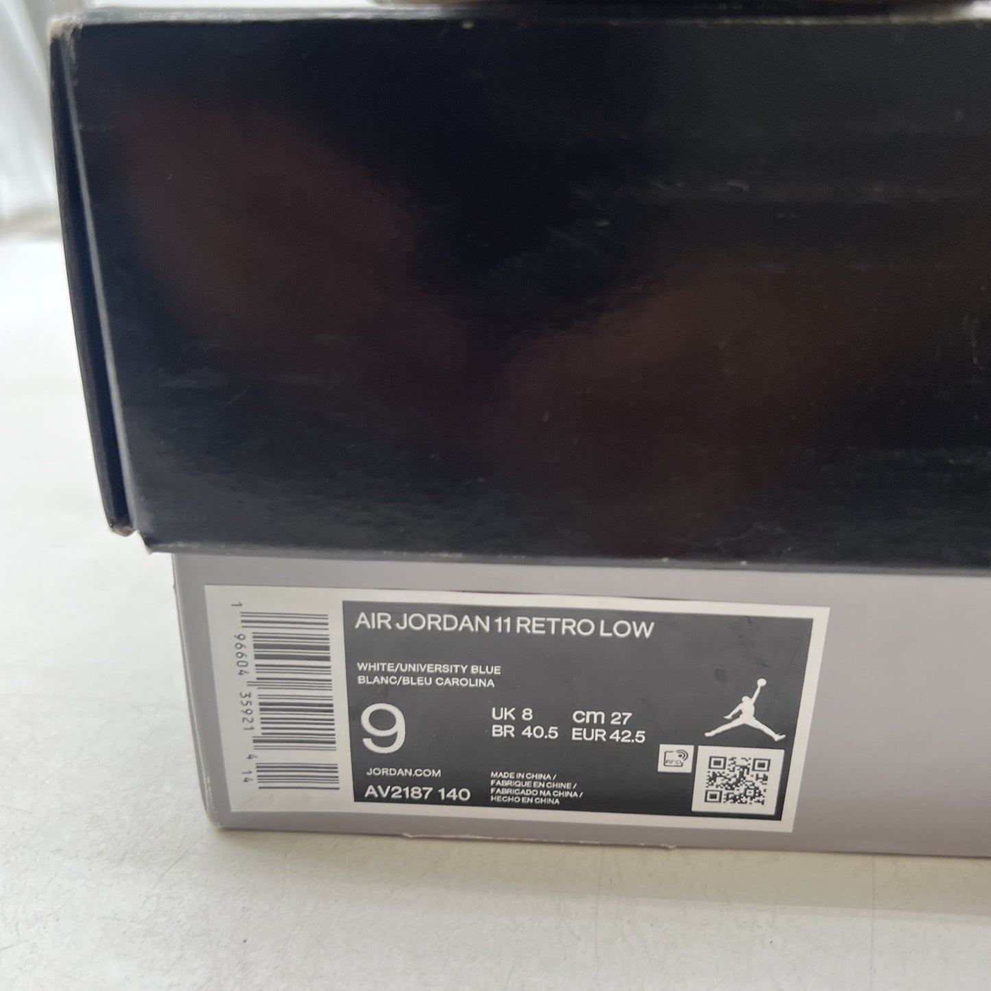 Size 9 - Air Jordan 11 Retro Low Cement Grey (AV2187-140)