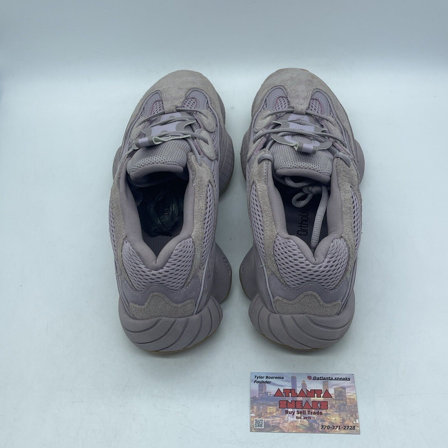 Size 12.5 - adidas Yeezy 500 Soft Vision Pink Brown (FW2656)