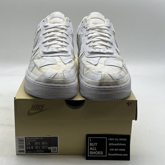 Size 13 - Nike Billie Eilish x Air Force 1 Low Triple White (DZ3674-100)