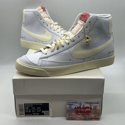 Size 10 - Nike Blazer Mid 77 Vintage Popcorn 2021 Brand New Og All