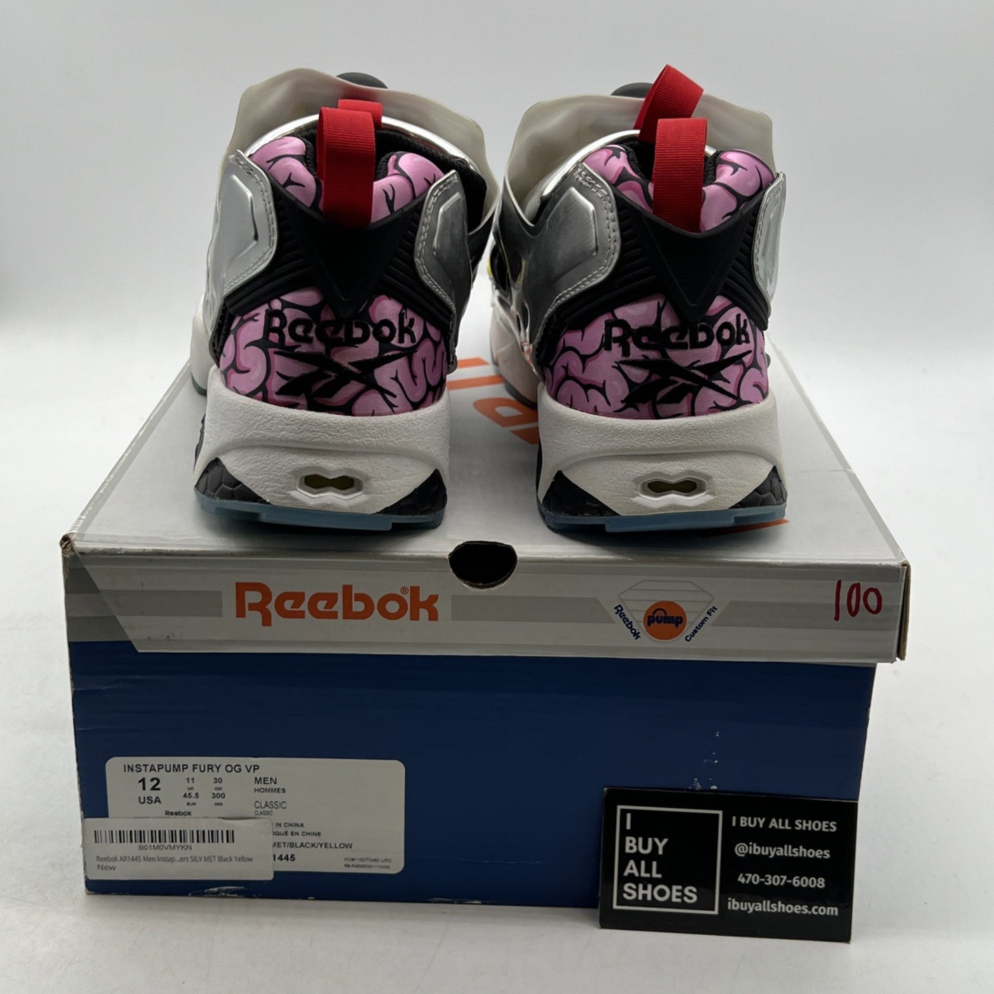 Size 12 - Reebok Instapump Fury OG Villains TMNT Krang (AR1445)