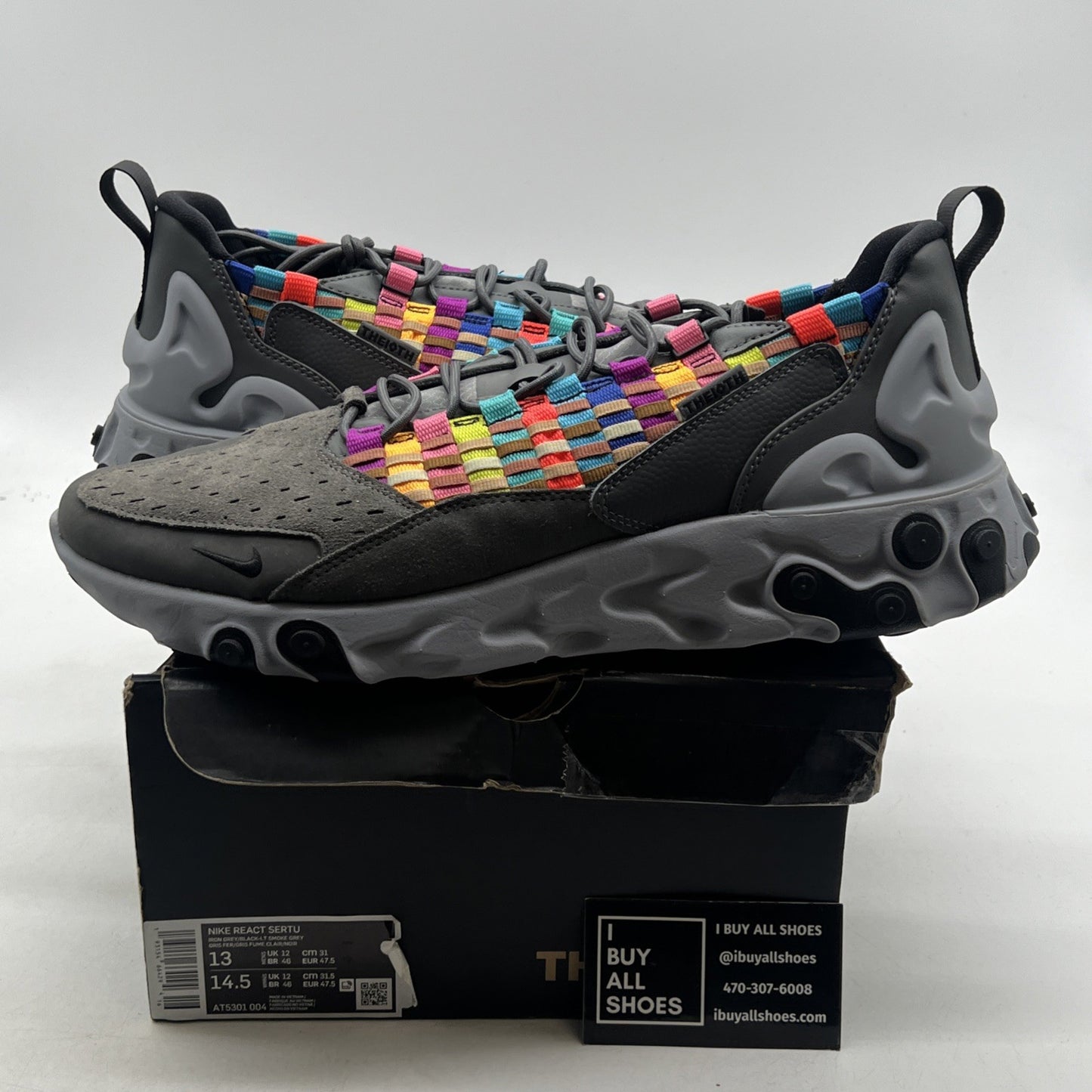 Size 13 - Nike React Sertu Multi-Color (AT5301-004)