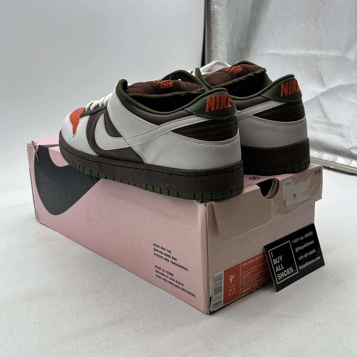 Size 9.5 - Nike Dunk Pro SB Low Oompa Loompa (304292-228)