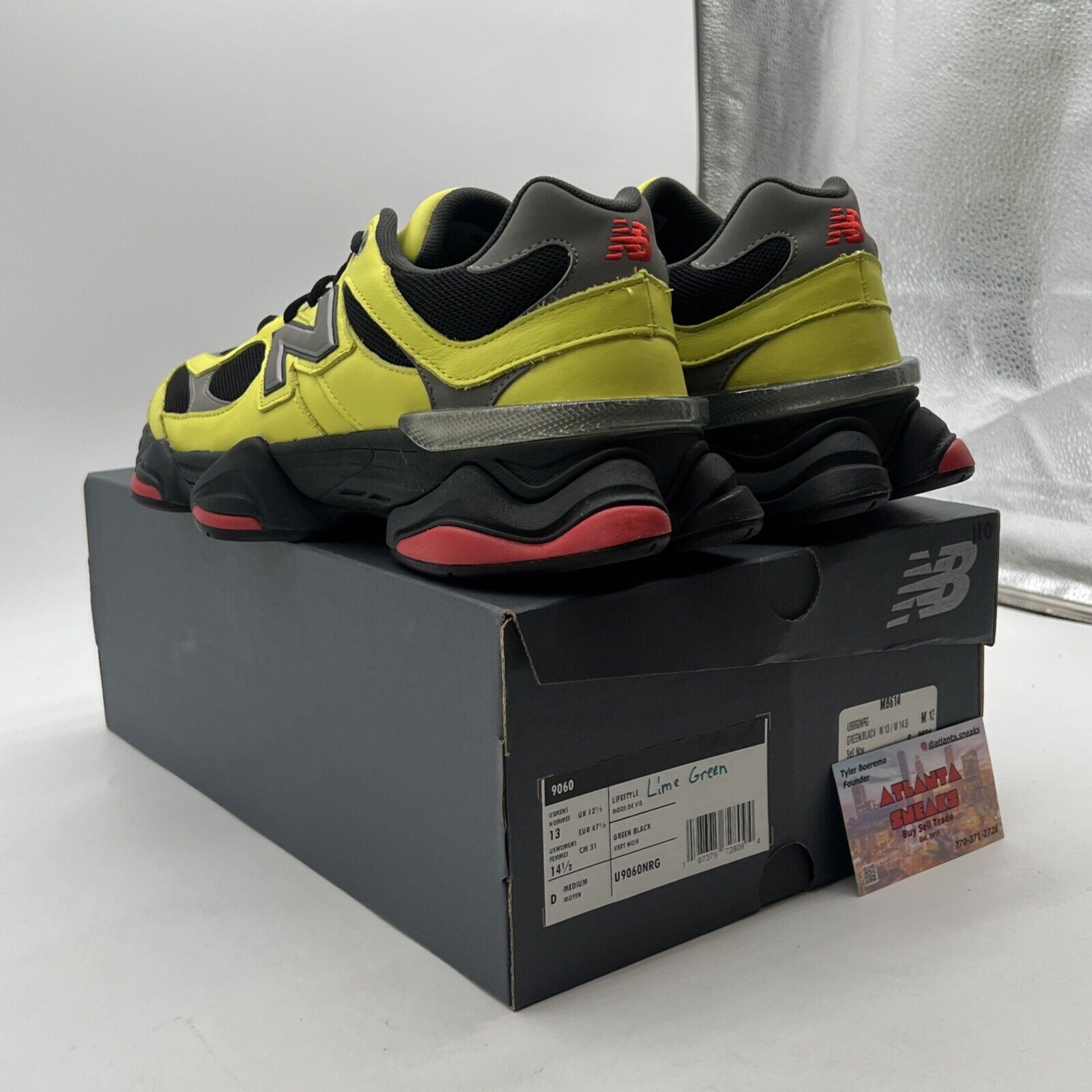 Size 13 - New Balance 9060 Tea Tree (U9060NRG)