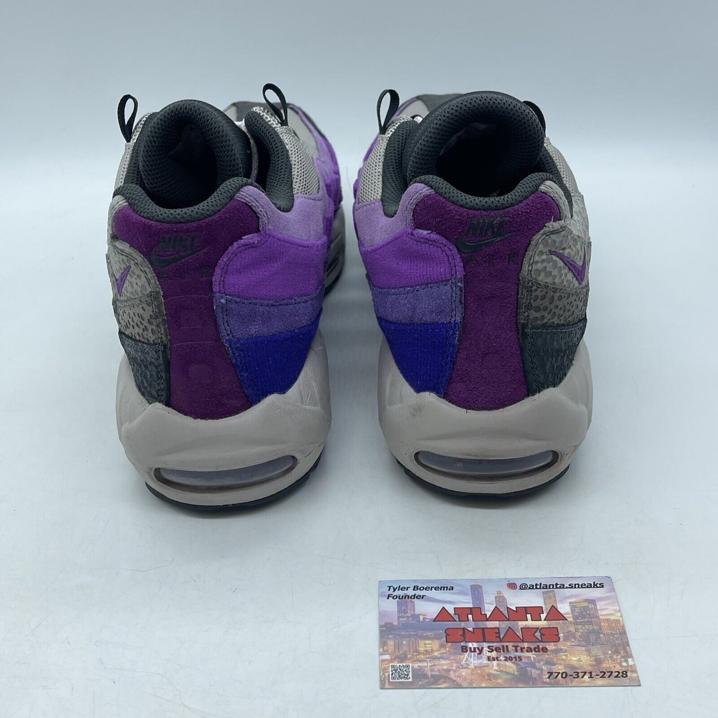 Size 13W - Nike Air Max 95 Viotech Purple Gray Black (DX2955-001)