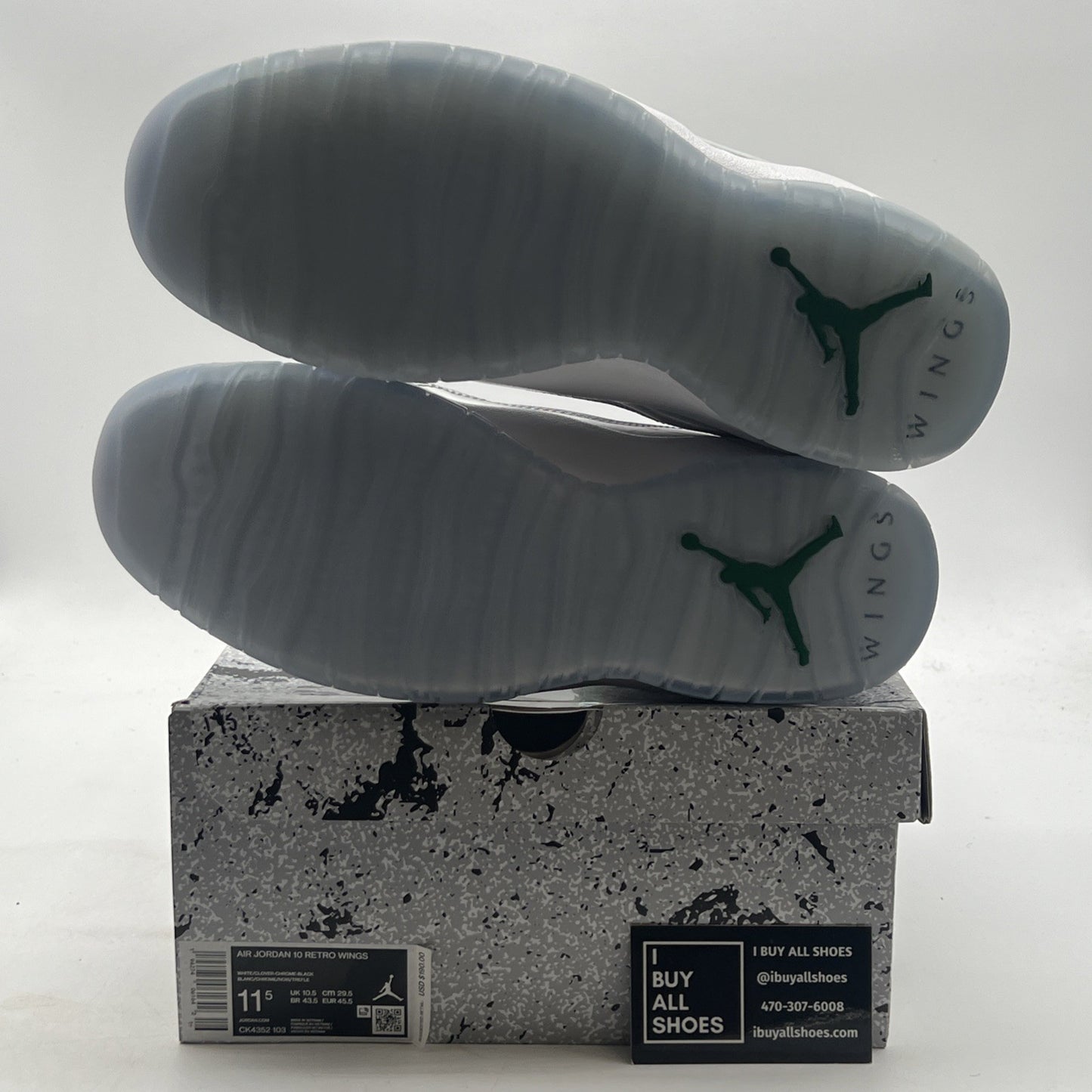 Size 11.5 - Air Jordan 10 Retro Wings (CK4352-103)
