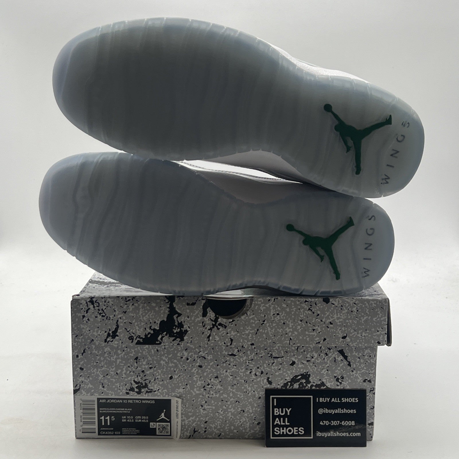 Size 11.5 - Air Jordan 10 Retro Wings (CK4352-103)