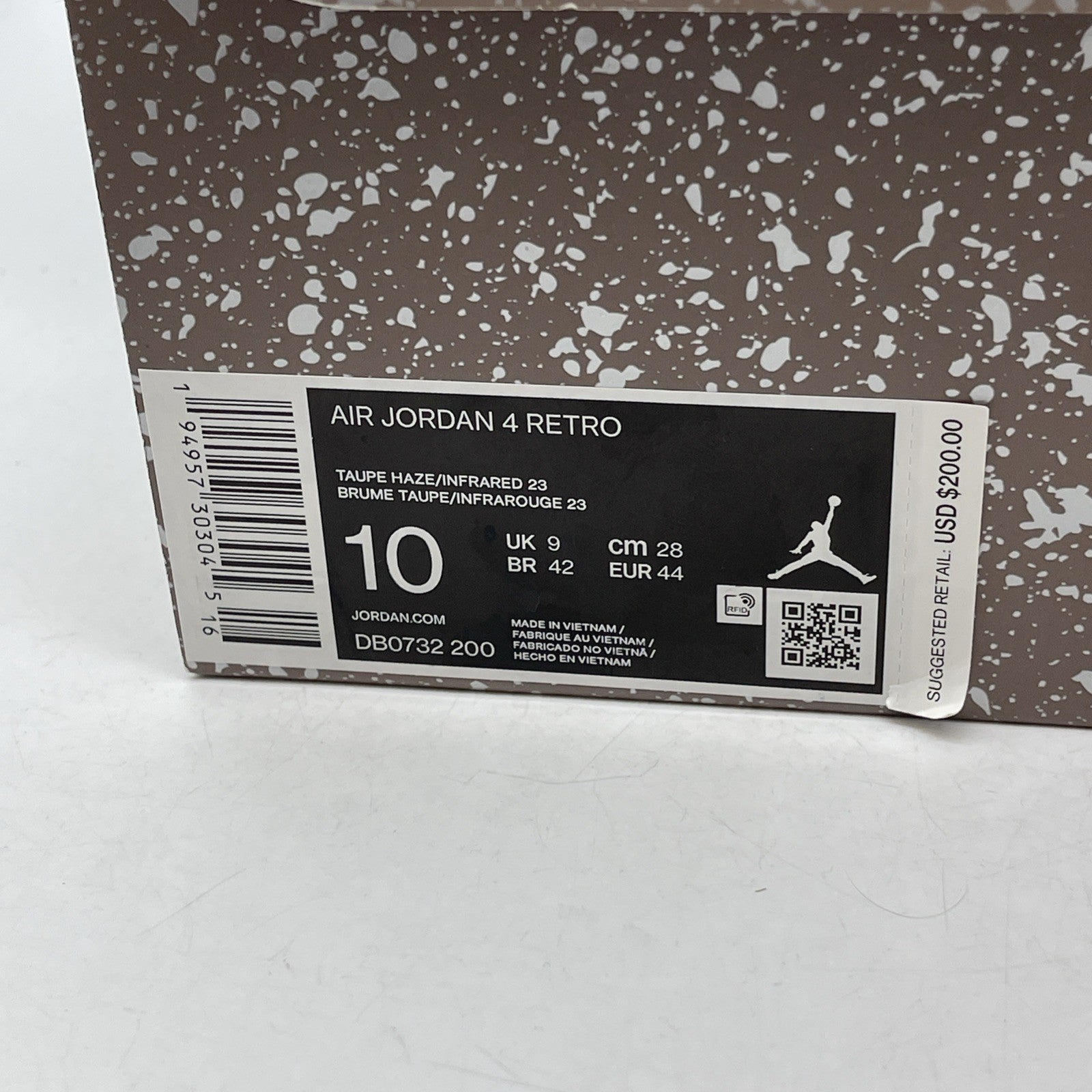 Size 10 - Air Jordan 4 Retro Mid Taupe Haze (DB0732-200)
