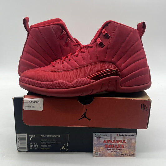 Size 7.5 - Air Jordan 12 Retro Gym Red (130690-601)