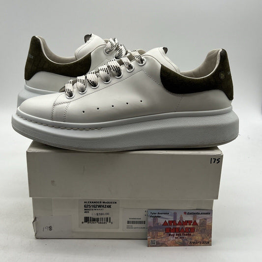 Size 9 - Alexander McQueen Oversized Sneaker White Mole Womens