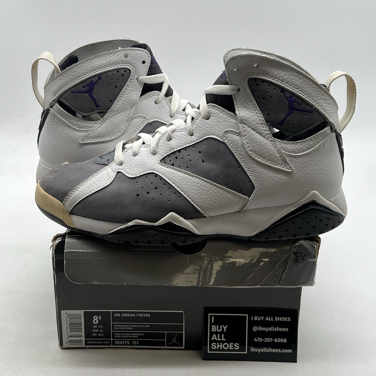 Size 8.5 - Air Jordan 7 Retro Flint (304775-151)