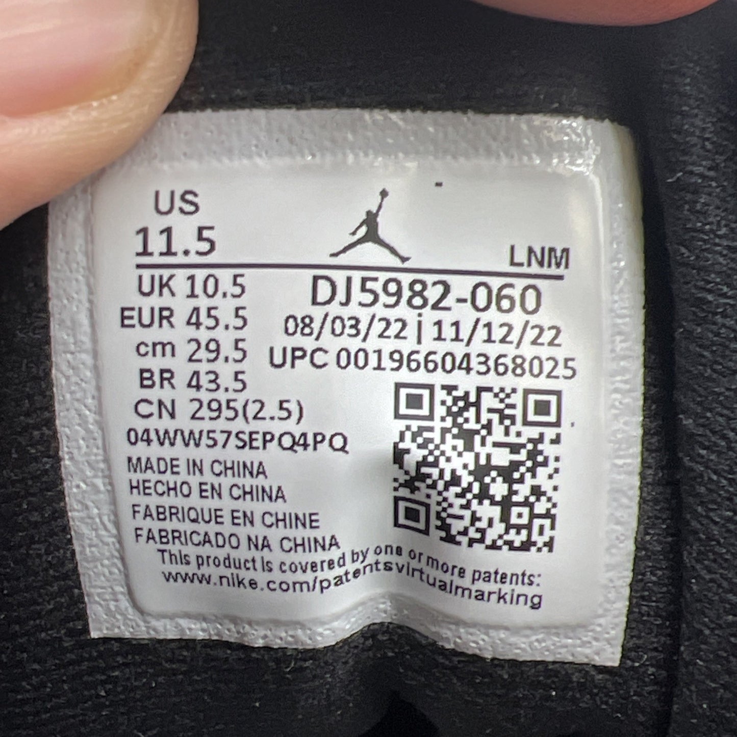 Size 11.5 - Air Jordan 13 Retro Black Flint (DJ5982-060)