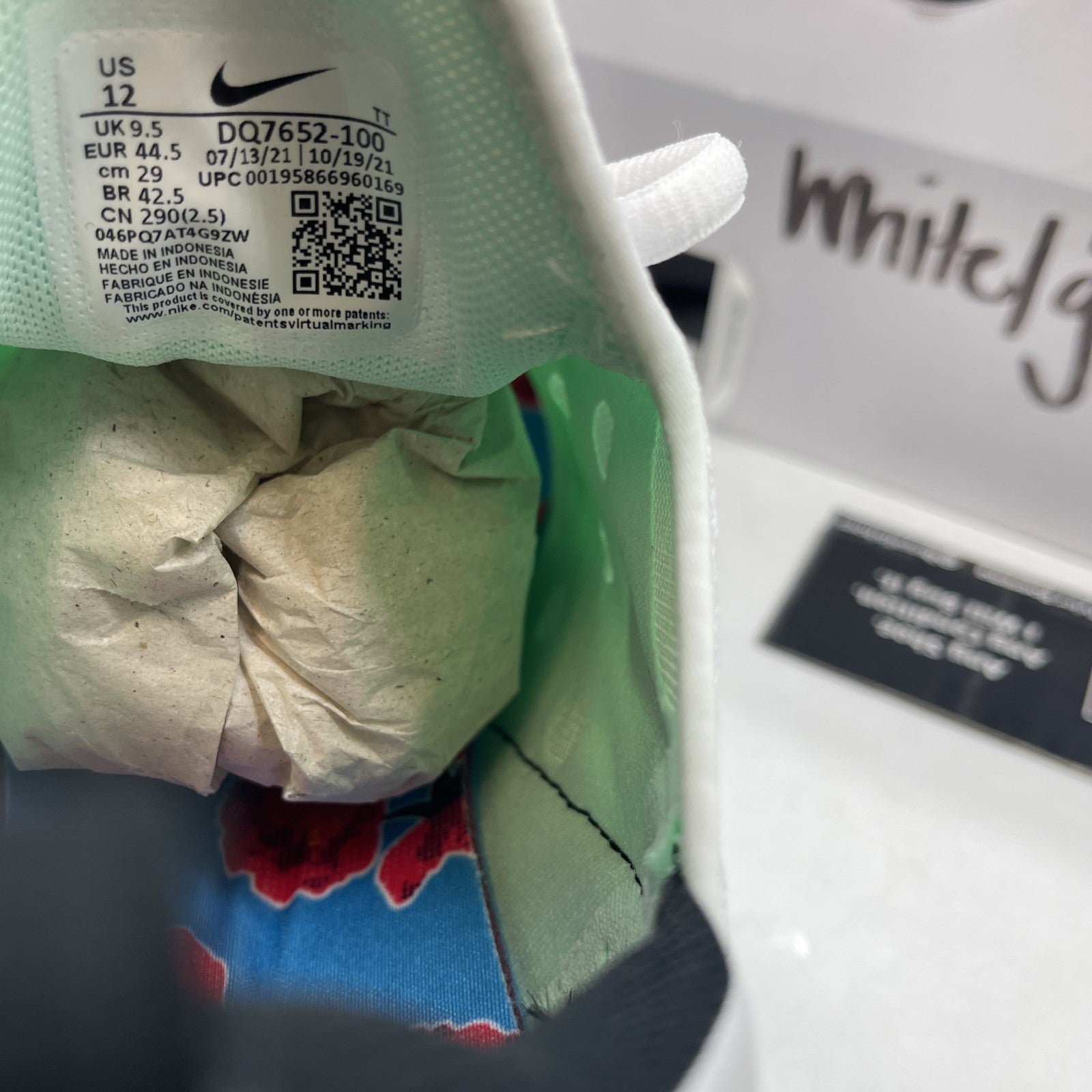 Size 12W - Nike Air Max 270 White Mint Foam (DQ7652-100)