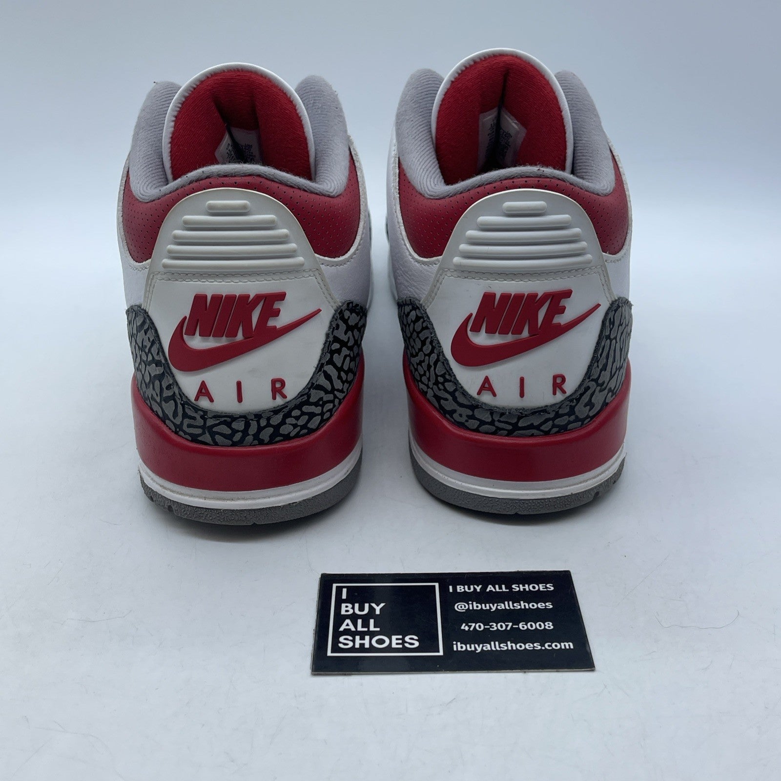 Size 11.5 - Jordan 3 Retro Mid Fire Red White Grey Suede (DN3707-160)