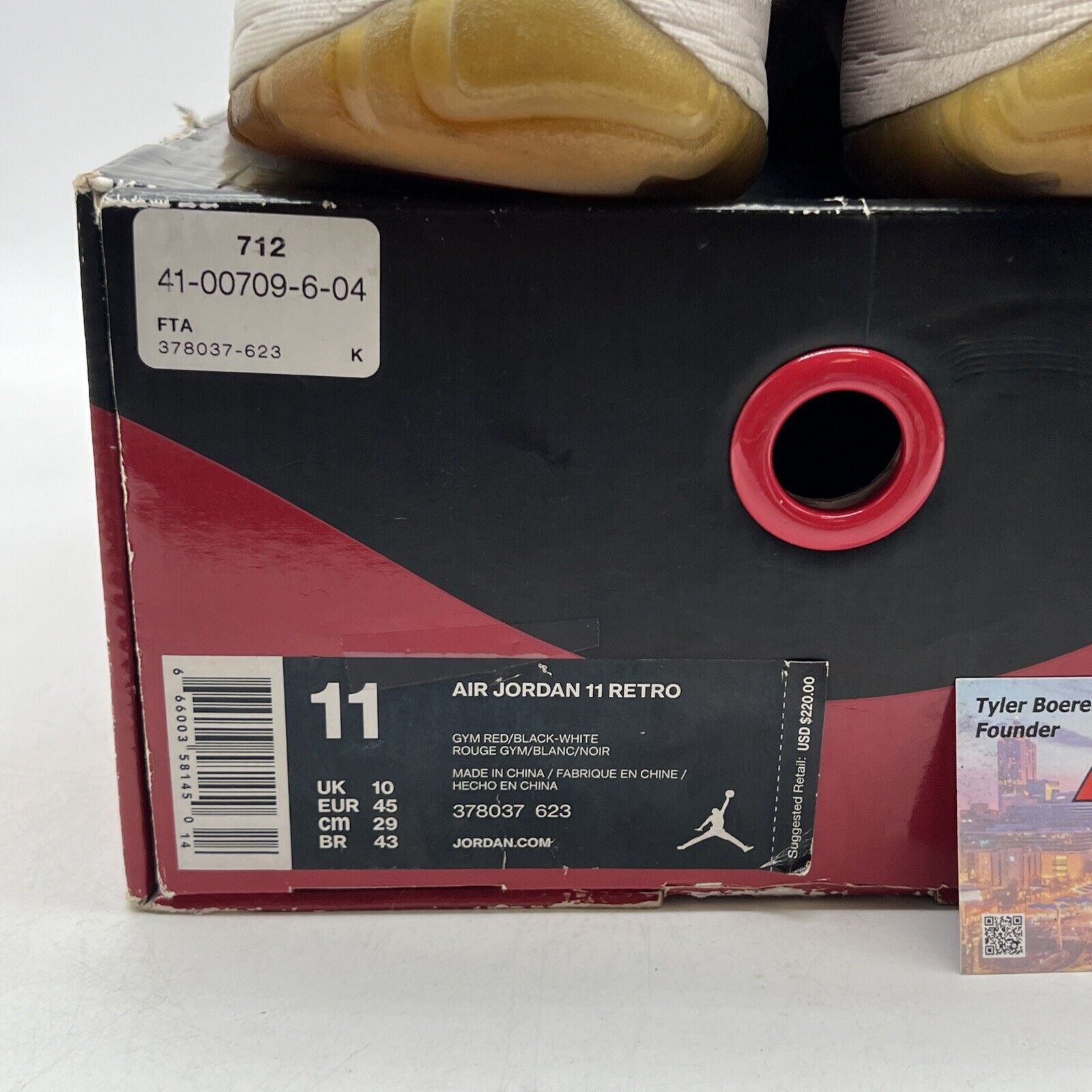 Size 11 - Jordan 11 Retro High Win Like '96 (378037-623)