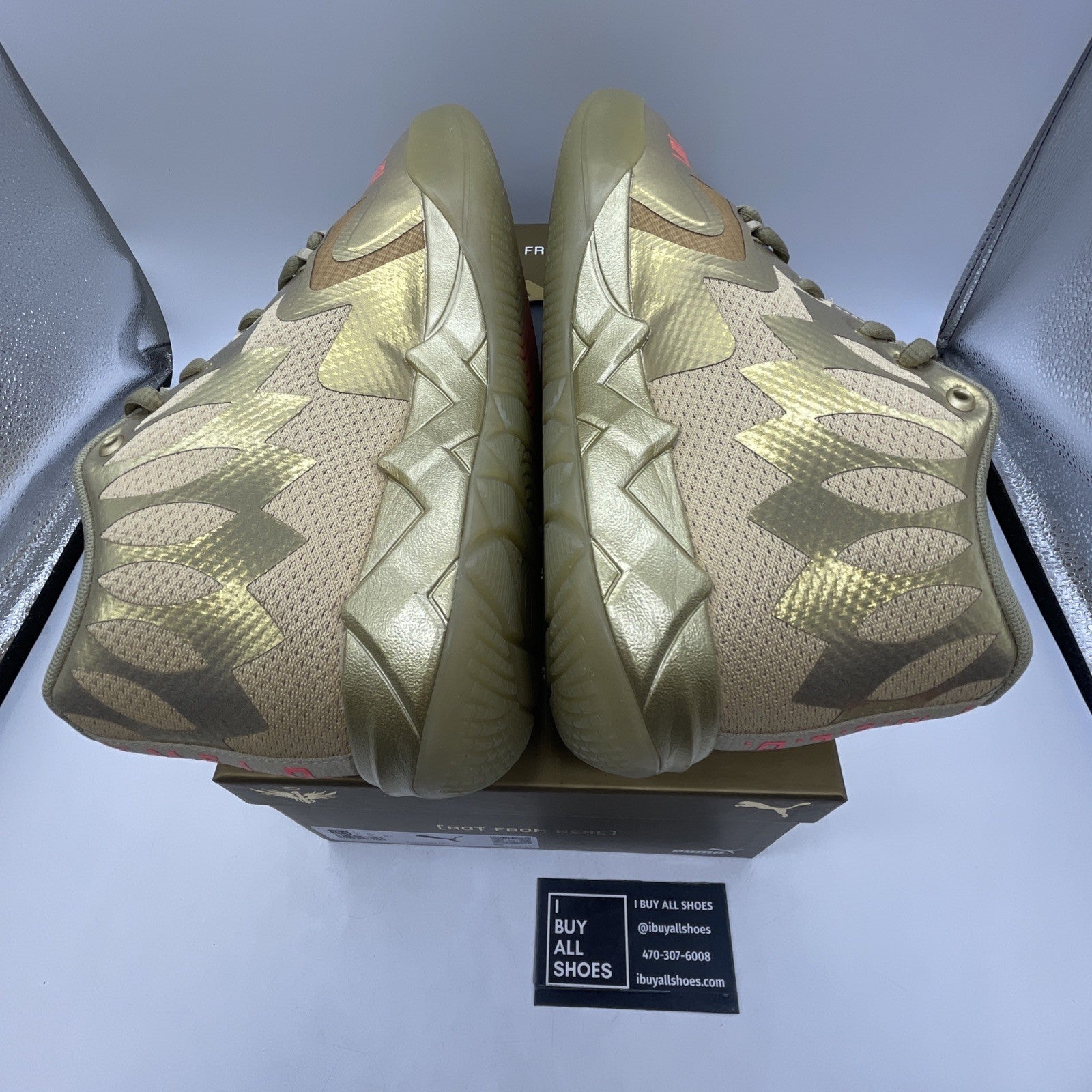 Size 10.5 - Puma MB.01 Golden Child (397223-01)