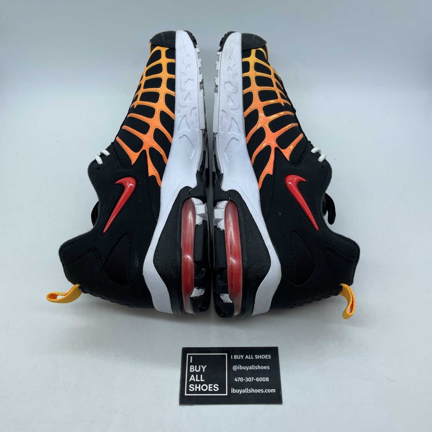 Size 13 - Nike Air Max 120 Laser Orange Red Black Suede (819857-003)
