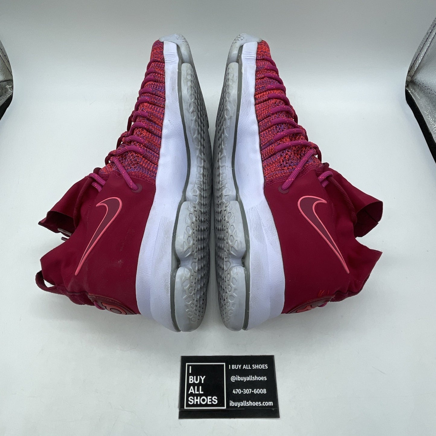 Size 14 - Nike Zoom KD 9 Elite Palest Purple Suede (878637-666)