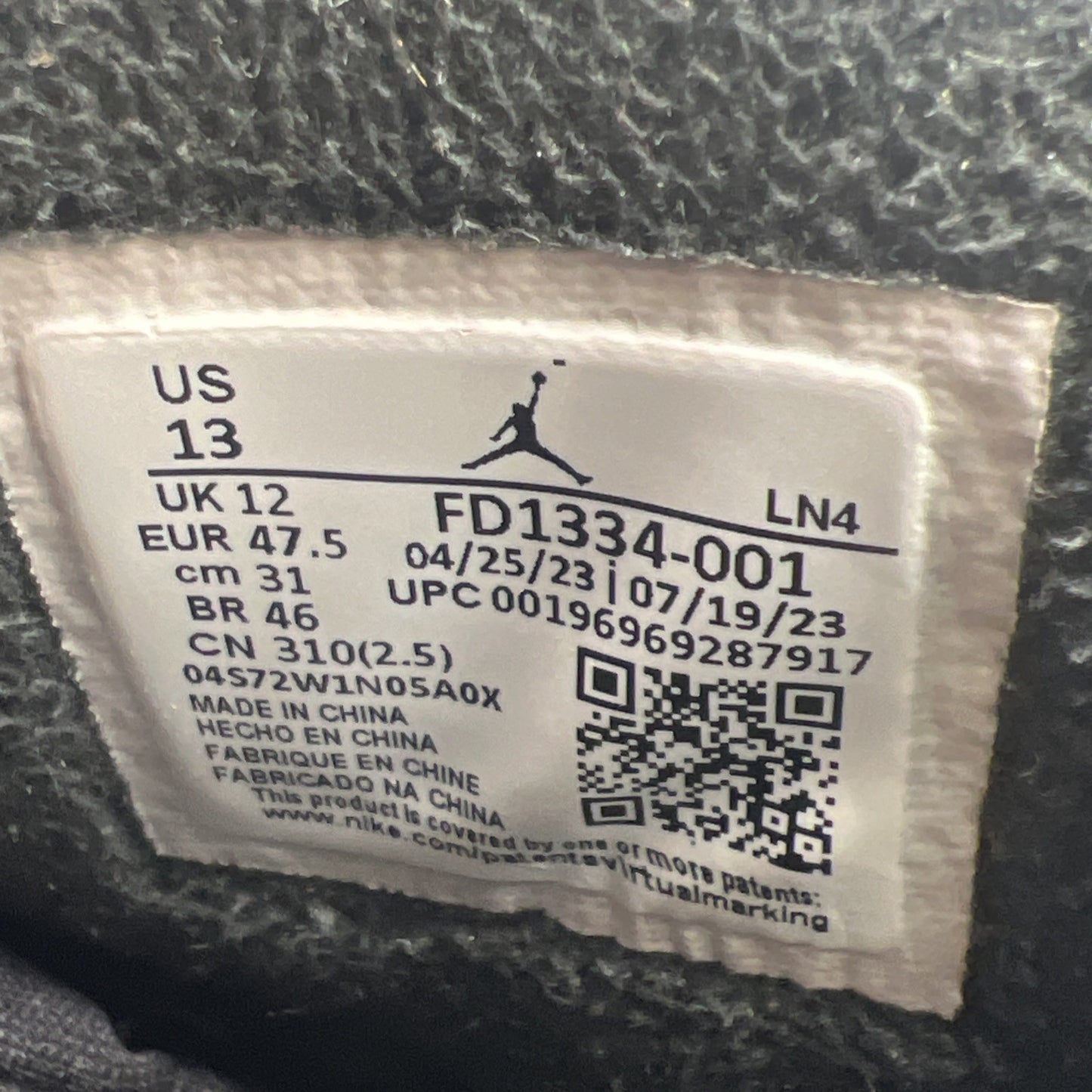 Size 13 - Air Jordan 8 Retro Winterized Gunsmoke (FD1334-001)