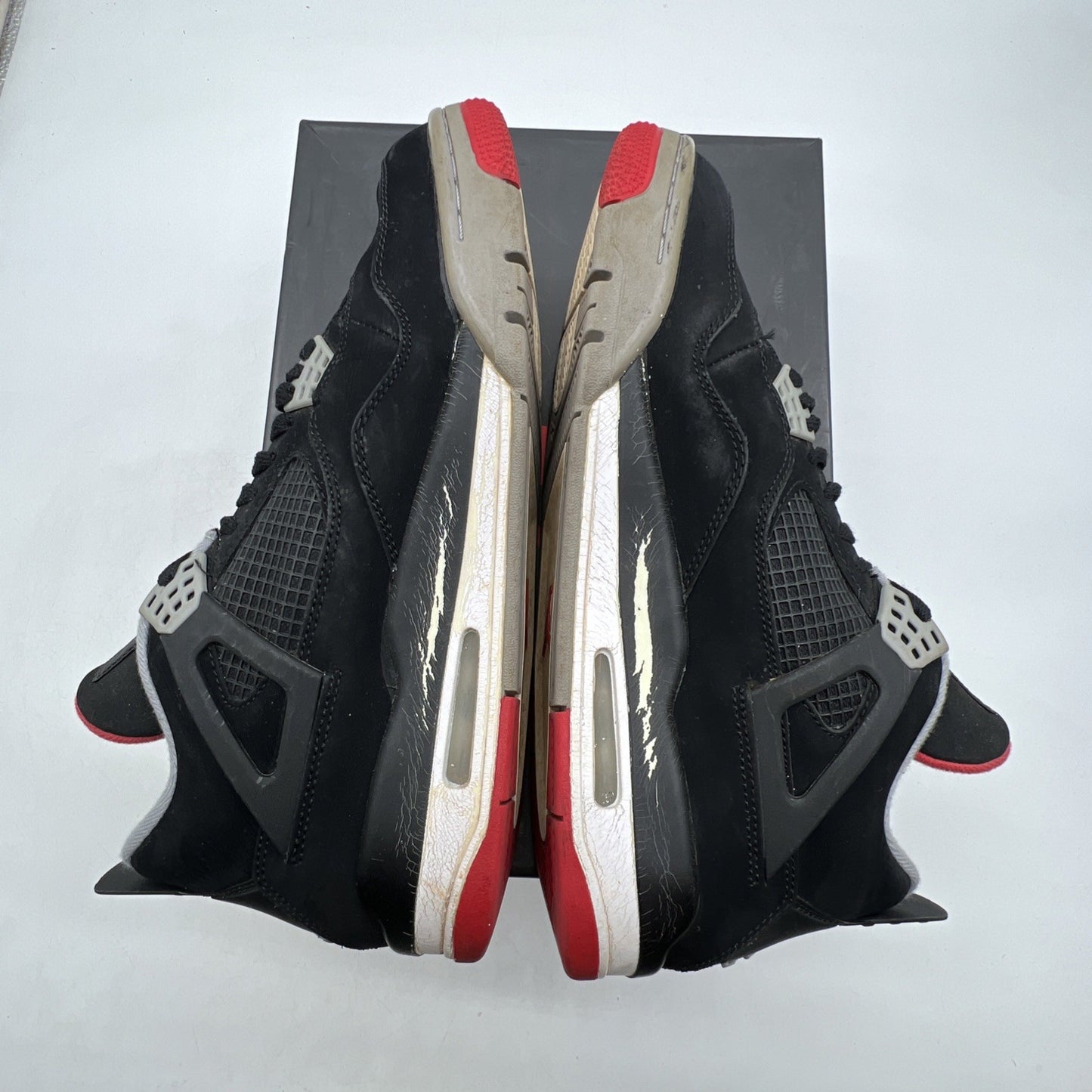 Size 11 - Air Jordan 4 Retro bred release 2012 (308497-089)