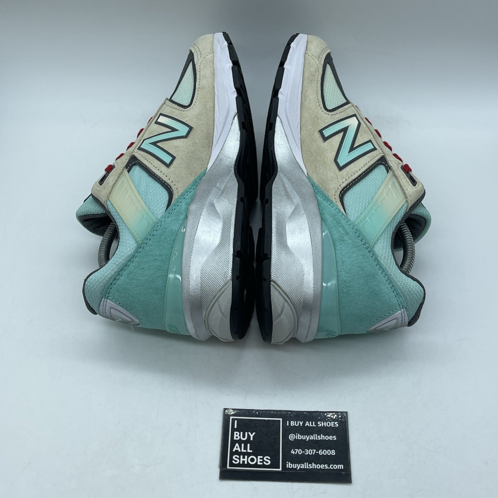 Size 9.5 - New Balance YCMC x 990v5 Made in USA Big Checks and No Stress-M990EZ5