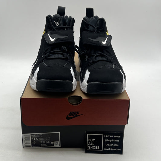 Size 11.5 -  Air Dt Max ‘96 Black White 2024 Yellow Suede Leather  (HM8249-001)